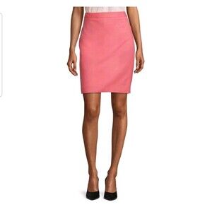 Women's Career / Casual, Pencil/A-Line Skirt Mini Sz 4, Coral